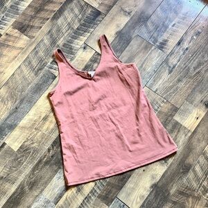 J. Jill Rusty Orange Tank Top